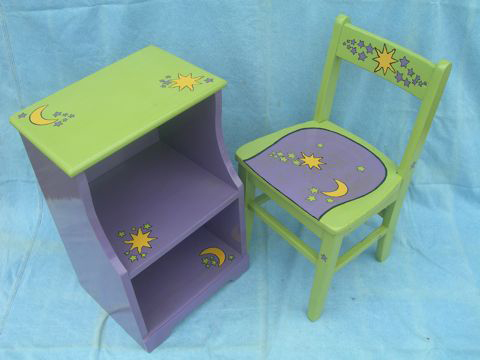 Celestial Blessings Chair & Cubby