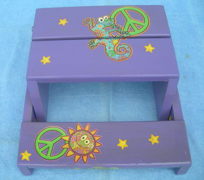 Gecko Step Stool and Child's Seat