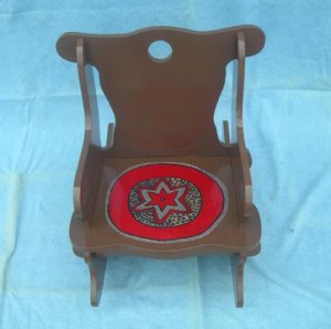 Child's Puzzle Rocker