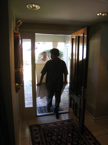 Arrival10 watch that door frame