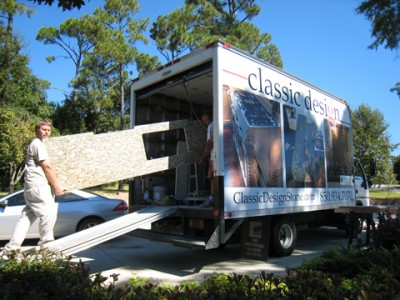 Countertop02 The countertop arrives