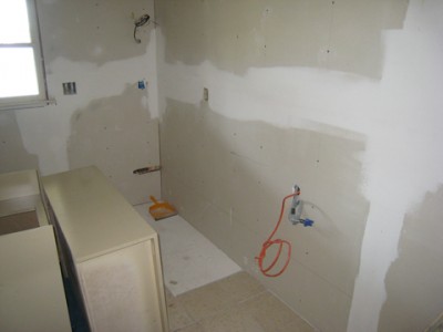 Gutted06 Put the walls back together again